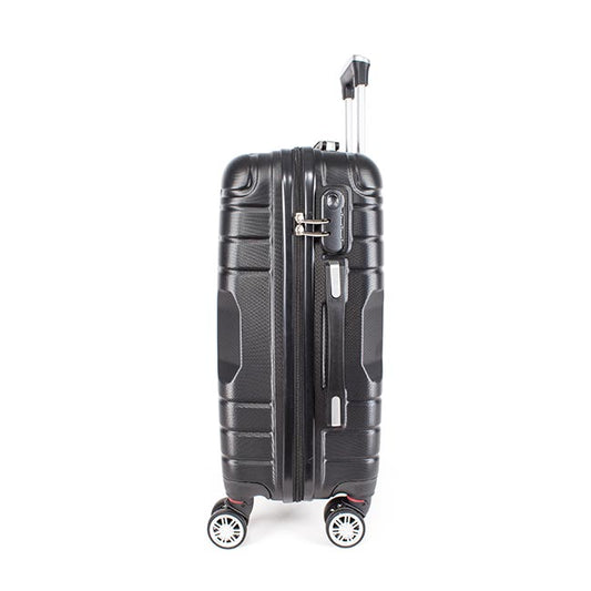 Maleta de viaje grande de 25kg, 28 pulgadas, color Negro con candado Combilock - Dash