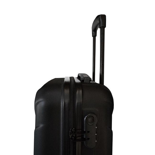Maleta de viaje grande de 25kg, 28 pulgadas, color Negro con candado TSA - Camino