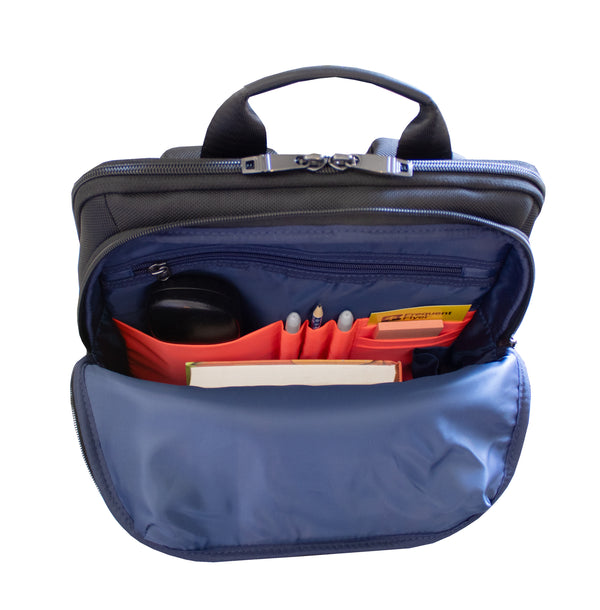 Mochila De Viaje De Negocios Con Puerto De Carga USB - Negro