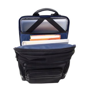 Mochila De Viaje De Negocios Con Puerto De Carga USB - Negro