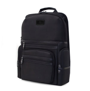 Mochila De Viaje De Negocios Con Puerto De Carga USB - Negro