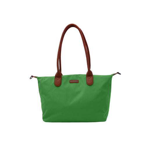 Bolsa Bari Nylon Tote Verde Chica