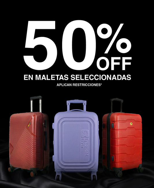 Maletas 50%