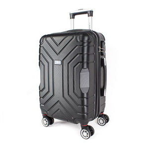 Maleta de viaje de 20kg, 24 pulgadas, color Negro con candado Combilock  - Dash