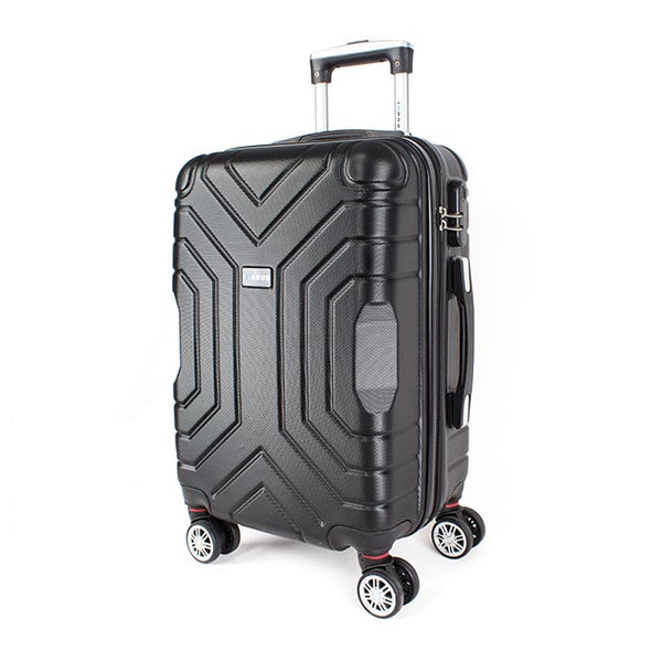 Maleta de viaje de 20kg, 24 pulgadas, color Negro con candado Combilock  - Dash