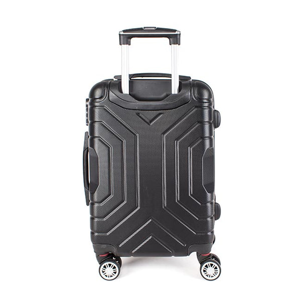 Maleta de viaje de 20kg, 24 pulgadas, color Negro con candado Combilock  - Dash