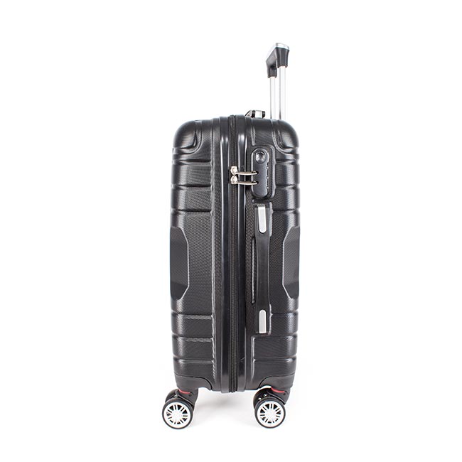 Maleta de viaje grande de 25kg, 28 pulgadas, color Negro con candado Combilock  - Dash