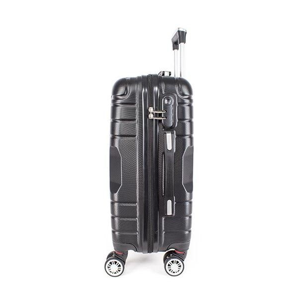 Maleta de viaje de 20kg, 24 pulgadas, color Negro con candado Combilock  - Dash