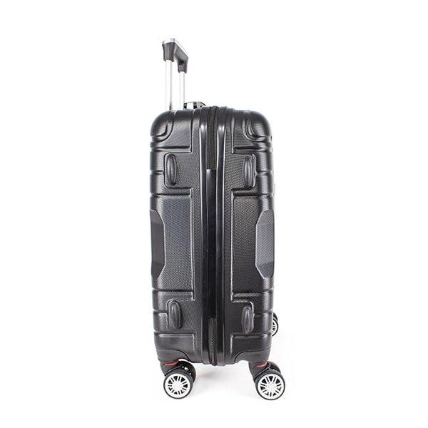 Maleta de viaje de 20kg, 24 pulgadas, color Negro con candado Combilock  - Dash