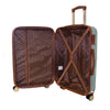Maleta de viaje de 10kg, 20 pulgadas, color Verde con candado TSA - Myway