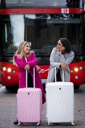 Maleta de viaje grande de 25kg, 28 pulgadas, con candado TSA - Camino