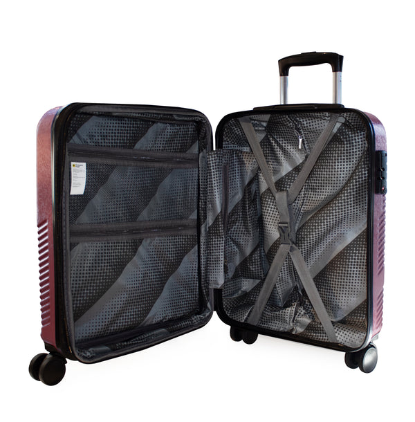 Maleta de viaje grande de 25kg, 28 pulgadas, con candado TSA - Pixel