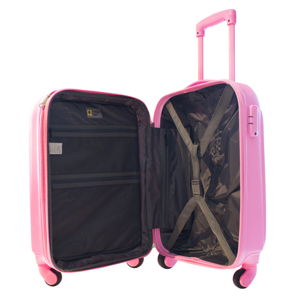 Maleta de viaje chica de 10kg, 20 pulgadas, con candado TSA - Lago1