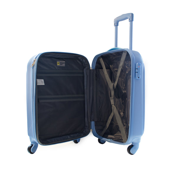 Maleta de viaje chica de 10kg, 20 pulgadas, con candado TSA - Lago1