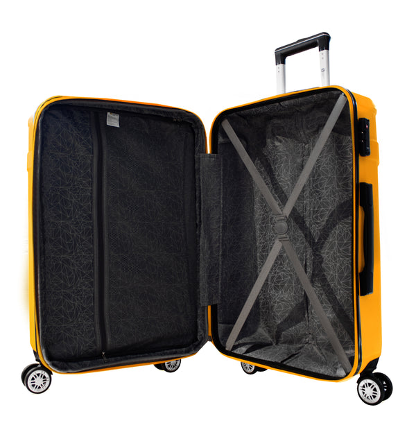 Maleta de viaje mediana de 20kg, 24 pulgadas, con candado TSA - Runway