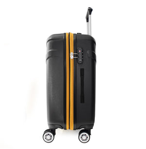 Maleta de viaje mediana de 20kg, 24 pulgadas, con candado TSA - Runway