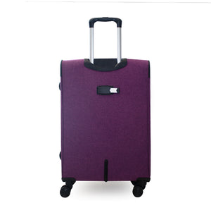 Maleta de viaje mediana de 20kg, 24 pulgadas, con candado TSA - Doha