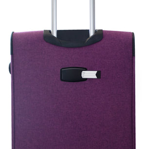 Maleta de viaje mediana de 20kg, 24 pulgadas, con candado TSA - Doha