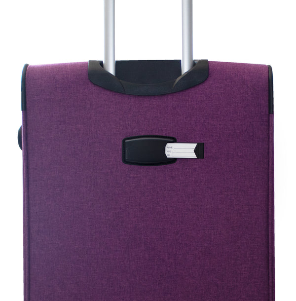 Maleta de viaje mediana de 20kg, 24 pulgadas, con candado TSA - Doha