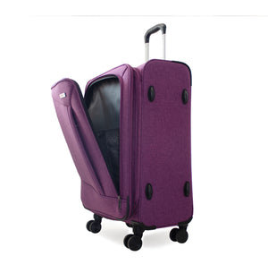 Maleta de viaje mediana de 20kg, 24 pulgadas, con candado TSA - Doha