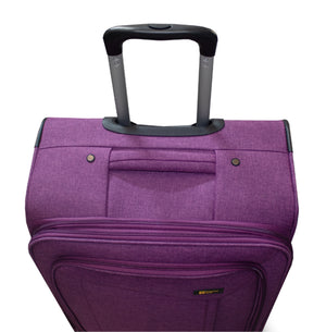 Maleta de viaje mediana de 20kg, 24 pulgadas, con candado TSA - Doha