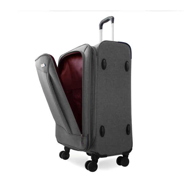 Maleta de viaje mediana de 20kg, 24 pulgadas, con candado TSA - Doha