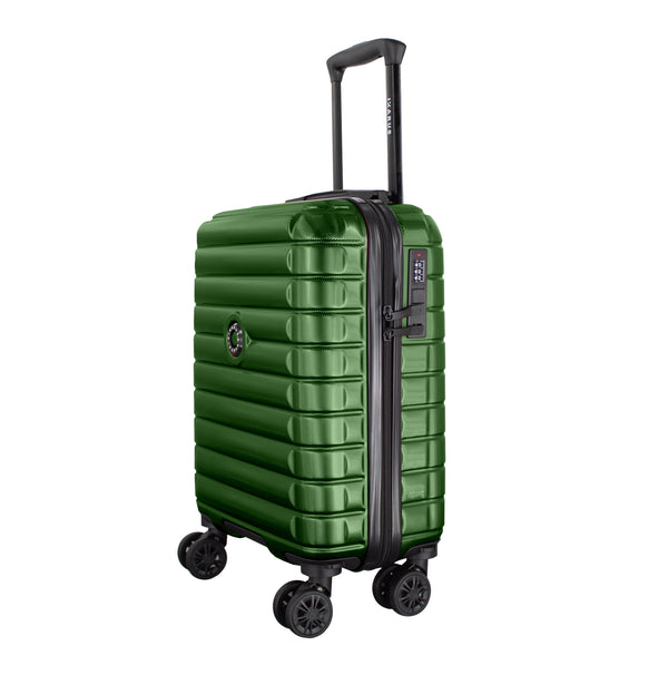 Maleta de viaje mini de 10kg, 18 pulgadas, con candado TSA - Rodas