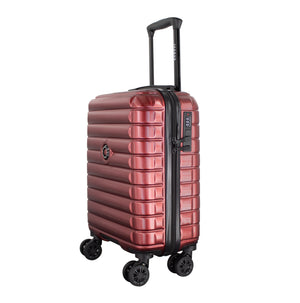 Maleta de viaje mini de 10kg, 18 pulgadas, con candado TSA - Rodas