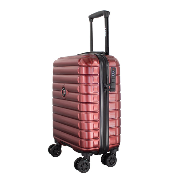 Maleta de viaje mini de 10kg, 18 pulgadas, con candado TSA - Rodas