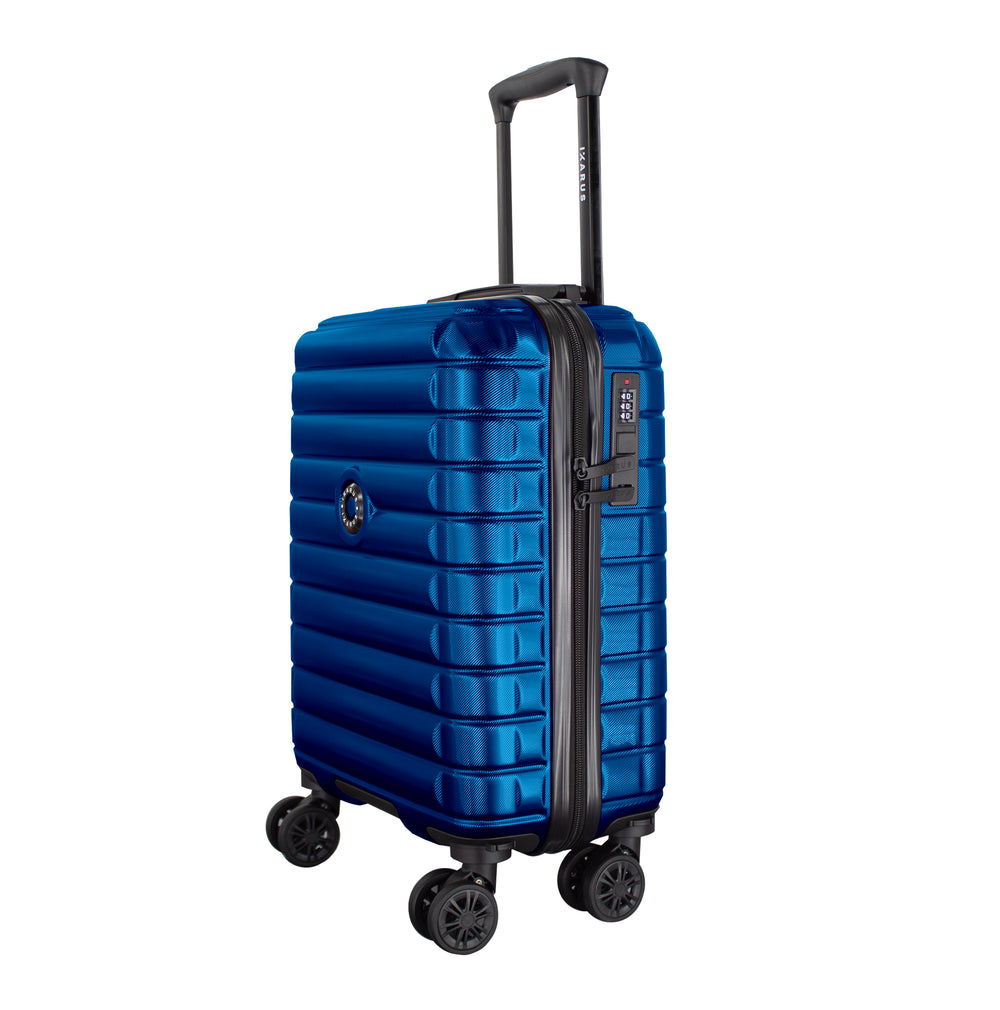 Maleta de viaje mini de 10kg, 18 pulgadas, con candado TSA - Rodas