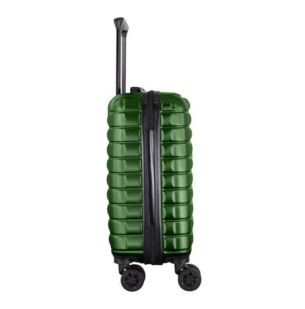 Maleta de viaje mini de 10kg, 18 pulgadas, con candado TSA - Rodas