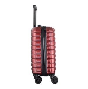 Maleta de viaje mini de 10kg, 18 pulgadas, con candado TSA - Rodas