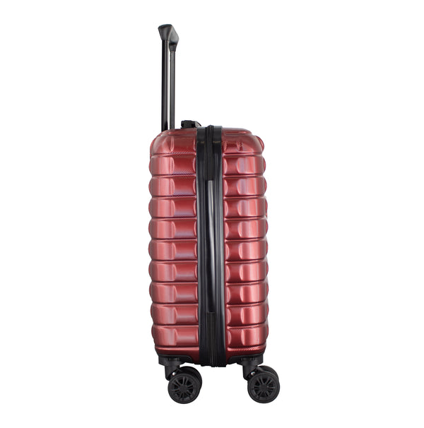 Maleta de viaje mini de 10kg, 18 pulgadas, con candado TSA - Rodas