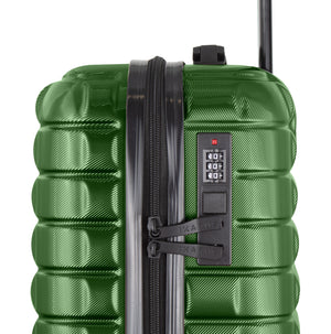 Maleta de viaje mini de 10kg, 18 pulgadas, con candado TSA - Rodas