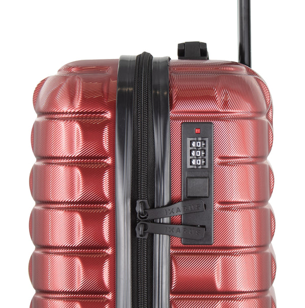 Maleta de viaje mini de 10kg, 18 pulgadas, con candado TSA - Rodas