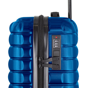 Maleta de viaje mini de 10kg, 18 pulgadas, con candado TSA - Rodas