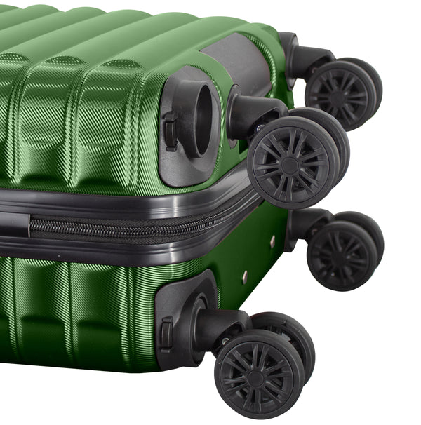 Maleta de viaje mini de 10kg, 18 pulgadas, con candado TSA - Rodas