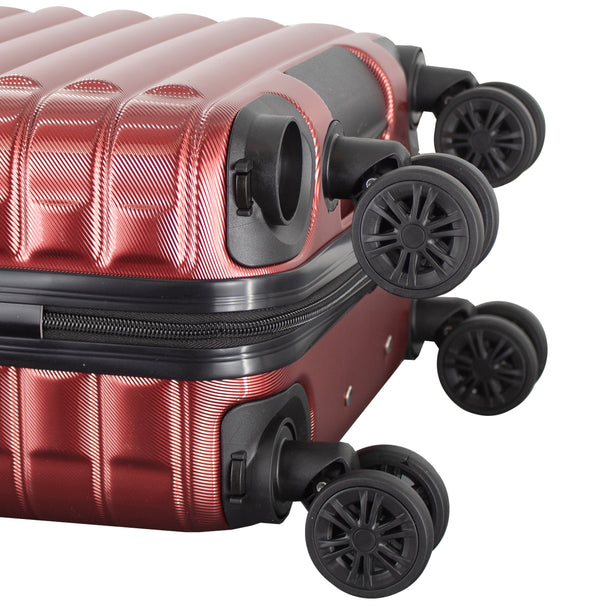 Maleta de viaje mini de 10kg, 18 pulgadas, con candado TSA - Rodas