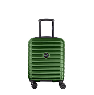 Maleta de viaje mini de 10kg, 18 pulgadas, con candado TSA - Rodas