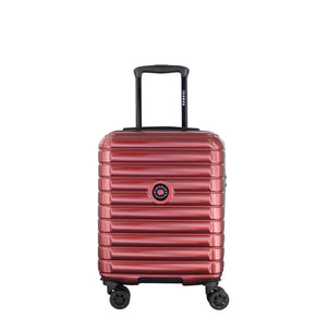 Maleta de viaje mini de 10kg, 18 pulgadas, con candado TSA - Rodas