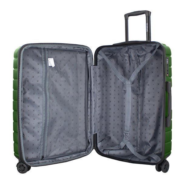 Maleta de viaje grande de 25kg, 28 pulgadas, con candado TSA - Rodas