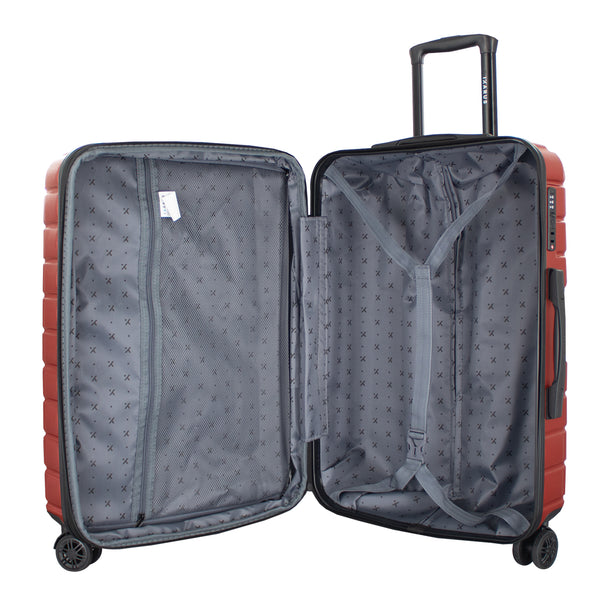 Maleta de viaje grande de 25kg, 28 pulgadas, con candado TSA - Rodas