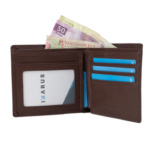 Billetera Ikarus Clásica Piel