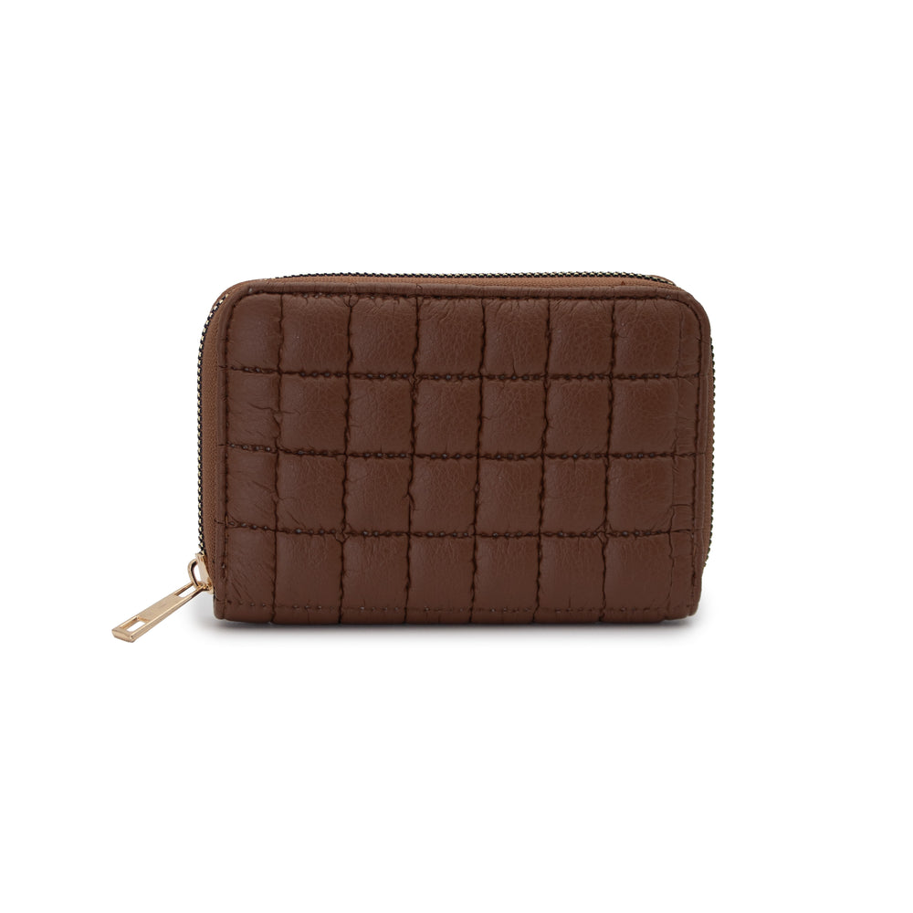 Cartera Acolchada de Lujo con Cremallera