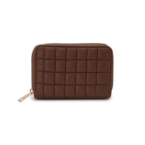 Cartera Acolchada de Lujo con Cremallera