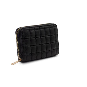 Cartera Acolchada de Lujo con Cremallera