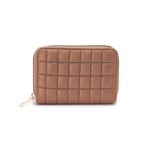 Cartera Acolchada con Cremallera