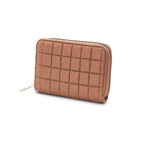 Cartera Acolchada con Cremallera