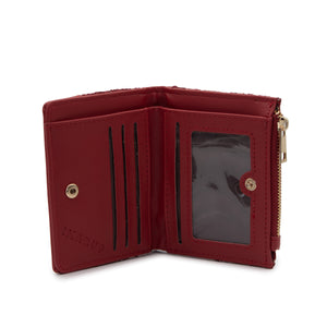 Cartera Billetera Ikarus con Destellos Dorados