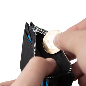 Monedero Ikarus Piel Tarjetero